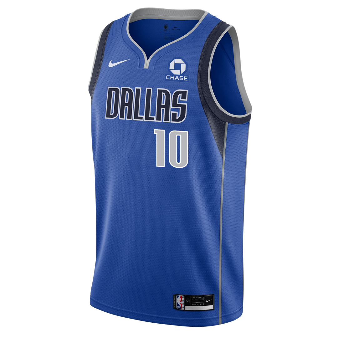 Dallas Mavericks Nike Zaccharie Risacher Icon Swingman Jersey
