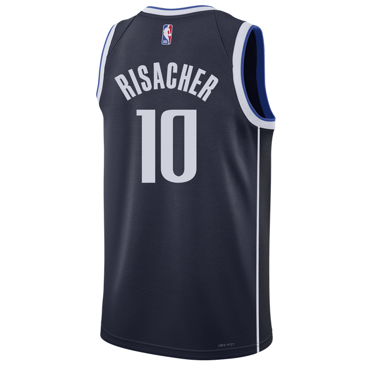 Dallas Mavericks Nike Zaccharie Risacher Statement Swingman Jersey