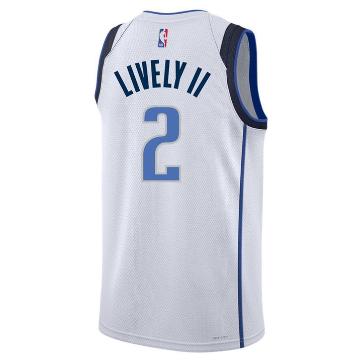 DALLAS MAVERICKS DERECK LIVELY II ASSOCIATION SWINGMAN JERSEY