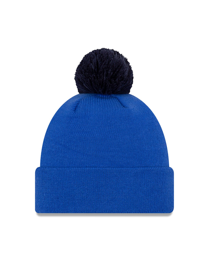 DALLAS MAVERICKS NEW ERA HORSEHEAD ROYAL TEAM POM KNIT