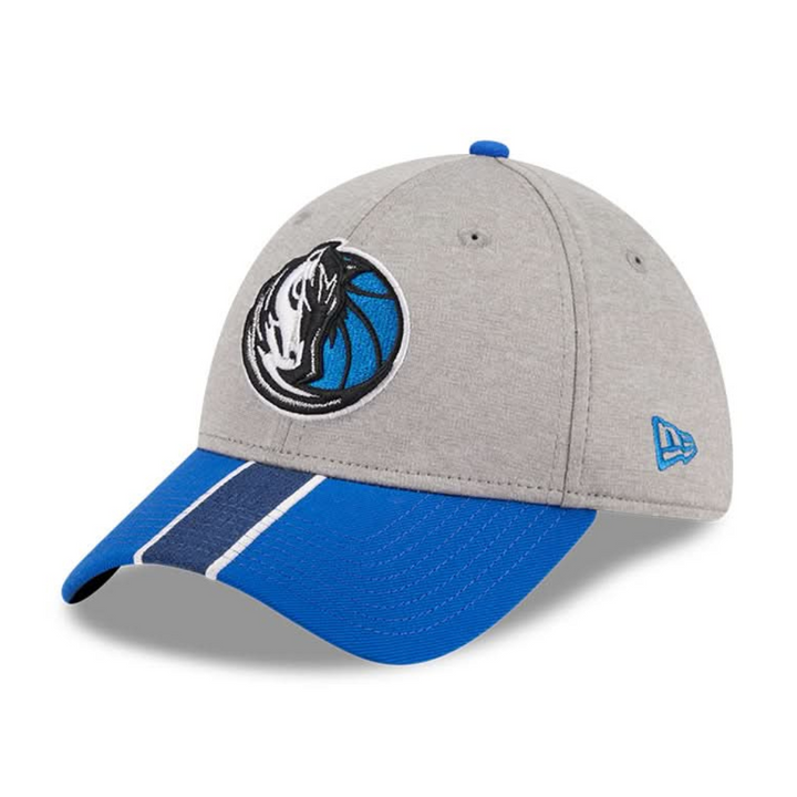 DALLAS MAVERICKS NEW ERA GREY STRIPED FITTED CAP