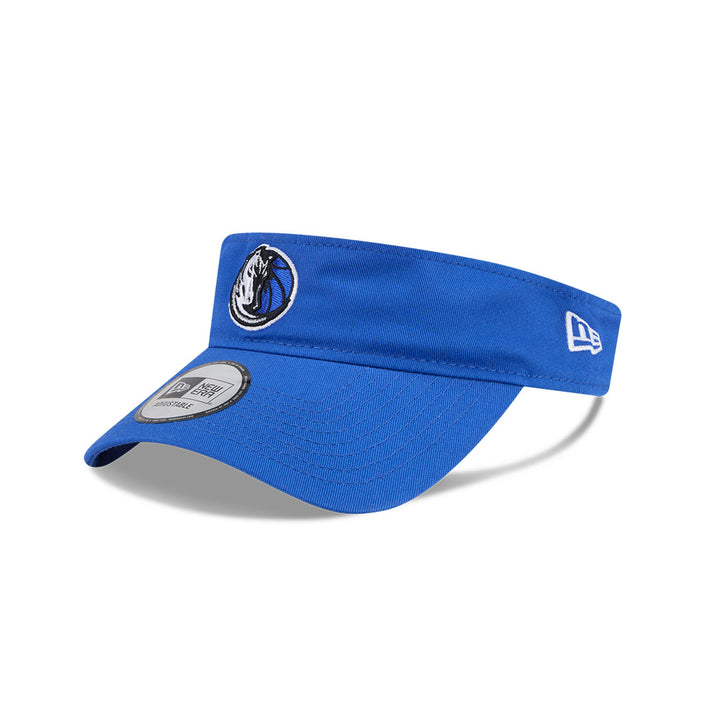 Dallas Mavericks New Era Royal Horsehead Visor