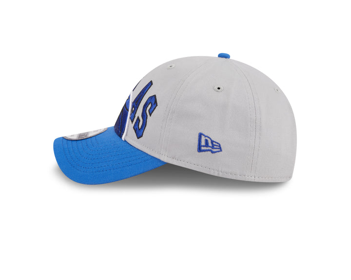 Dallas Mavericks New Era Grey Dallas Horsehead Adjustable Cap