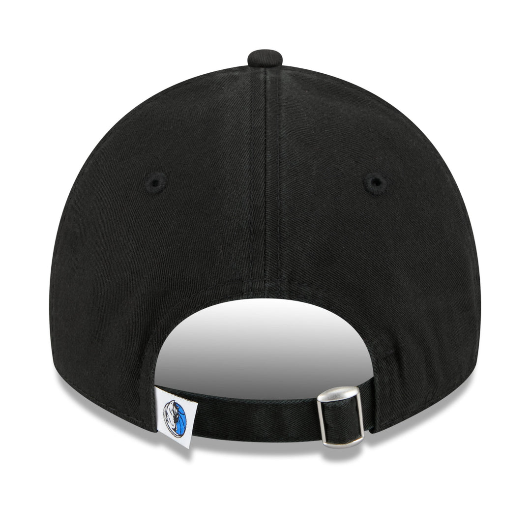 DALLAS MAVERICKS NEW ERA YOUTH BLACK HORSEHEAD ADJUSTABLE CAP
