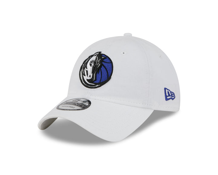 DALLAS MAVERICKS NEW ERA WHITE HORSEHEAD ADJUSTABLE CAP