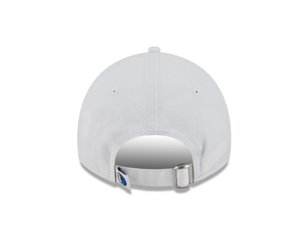 DALLAS MAVERICKS NEW ERA WHITE HORSEHEAD ADJUSTABLE CAP