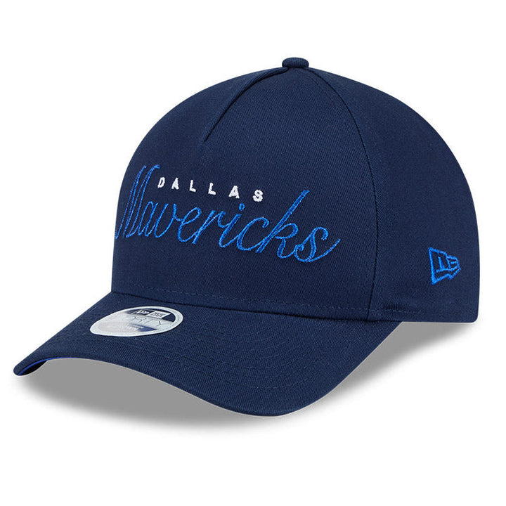 DALLAS MAVERICKS NEW ERA WOMENS FRAME METALLIC SNAPBACK CAP