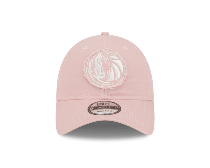 DALLAS MAVERICKS NEW ERA WOMEN'S HORESEHEAD PINK ADJUSTABLE CAP