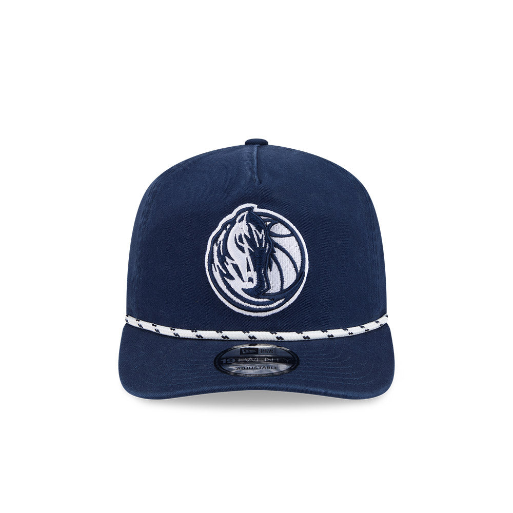 DALLAS MAVERICKS NEW ERA NAVY HORSEHEAD SNAPBACK CAP