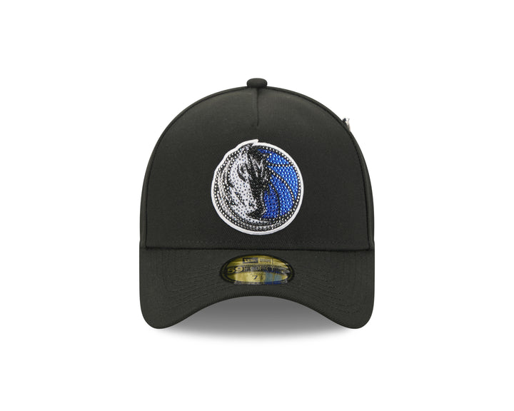 DALLAS MAVERICKS NEW ERA FITTED BLACK CHAIN  DRAFT CAP