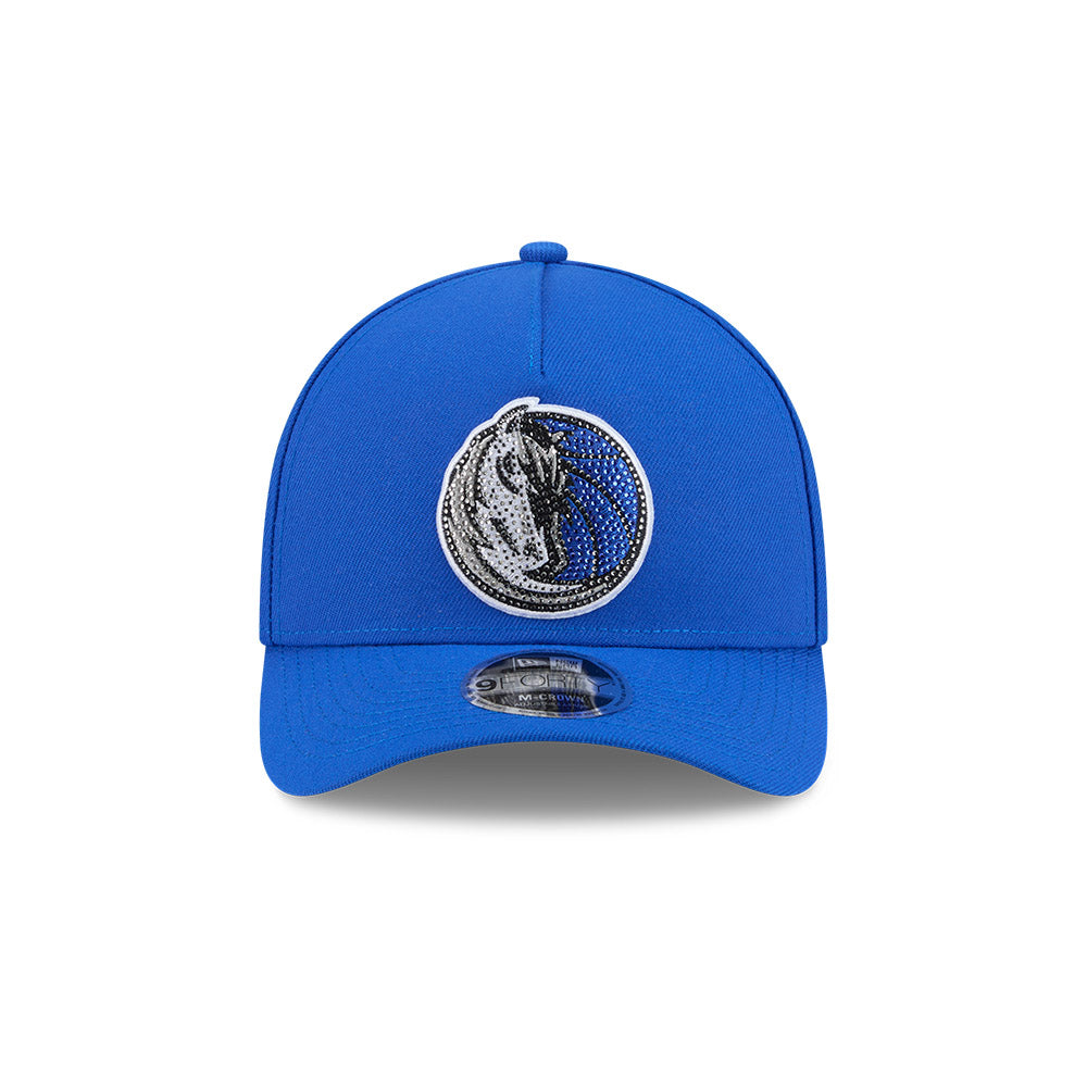 Dallas Mavericks New Era Women's Rhinestone Horsehead Snapback Cap