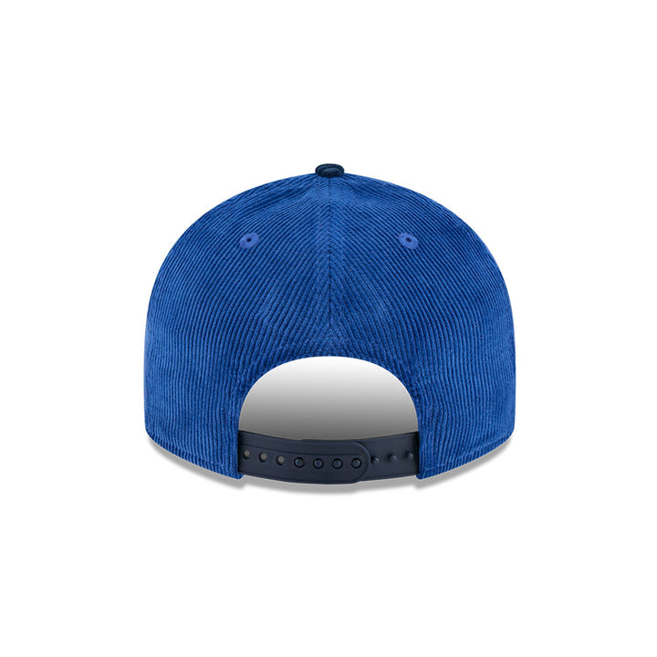 Dallas Mavericks New Era Navy Corduroy Snapback Cap
