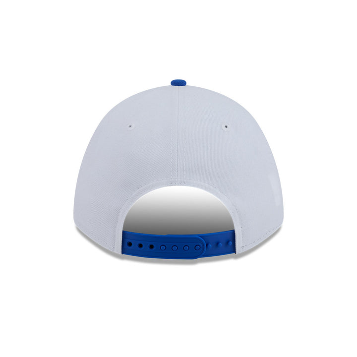 Dallas Mavericks New Era White Retro Wordmark Snapback Cap