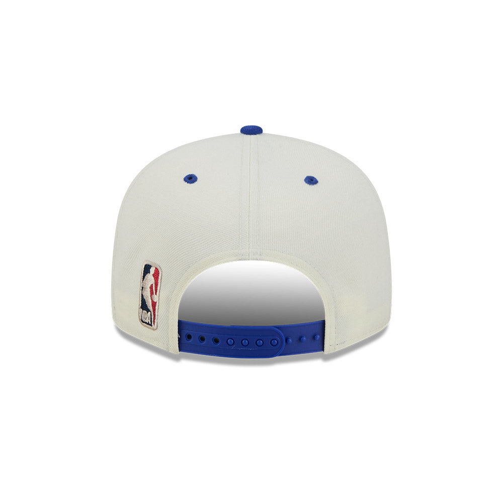 Dallas Mavericks New Era Cream Hardwood Classic Snapback Cap