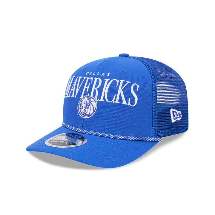 Dallas Mavericks New Era Royal Horsehead Tonal Snapback Cap