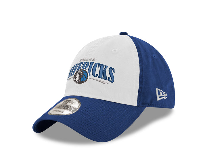 DALLAS MAVERICKS NEW ERA TWO TONED GREY AND NAVY 920 ADJUSTABLE CAP