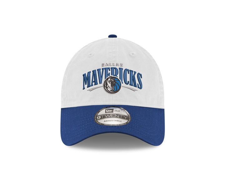 DALLAS MAVERICKS NEW ERA TWO TONED GREY AND NAVY 920 ADJUSTABLE CAP