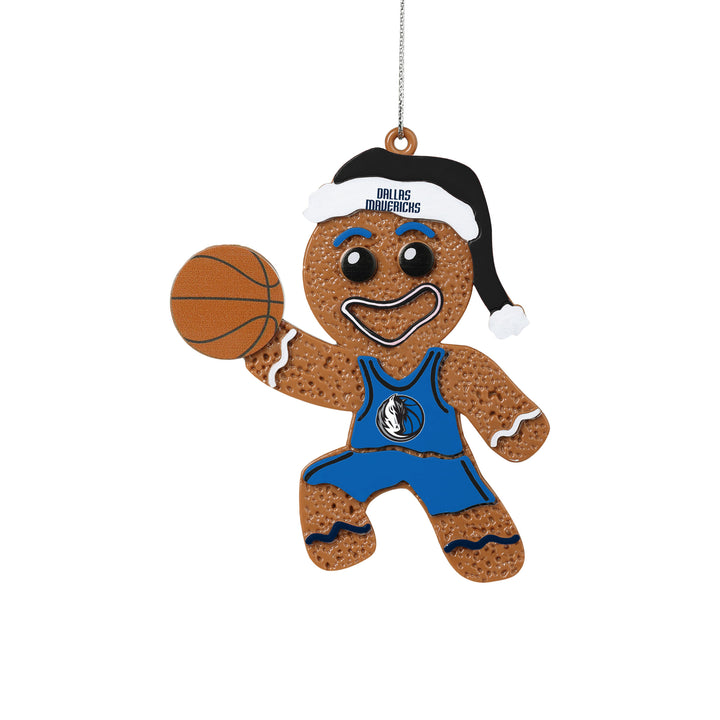 DALLAS MAVERICKS FOREVER COLLECTIBLES GINGERBREAD ORNAMENT