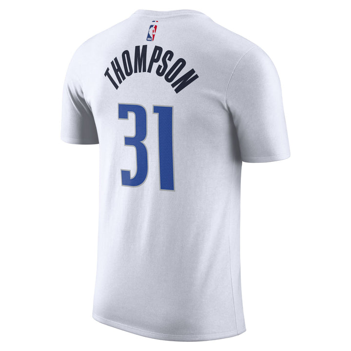 DALLAS MAVERICKS KLAY THOMPSON NIKE ASSOCIATION NAME & NUMBER TEE
