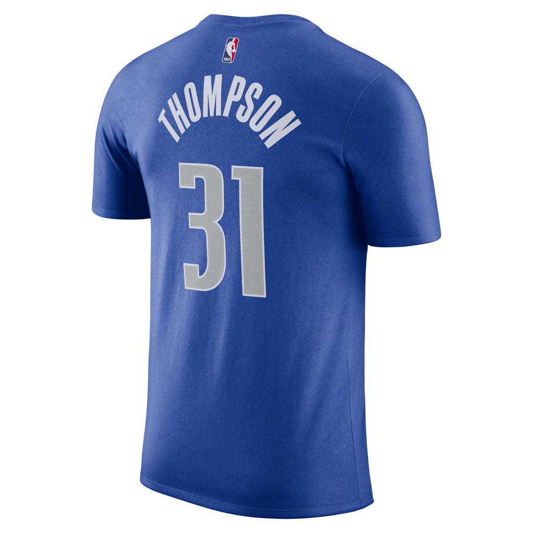 DALLAS MAVERICKS KLAY THOMPSON NIKE ICON NAME NUMBER TEE