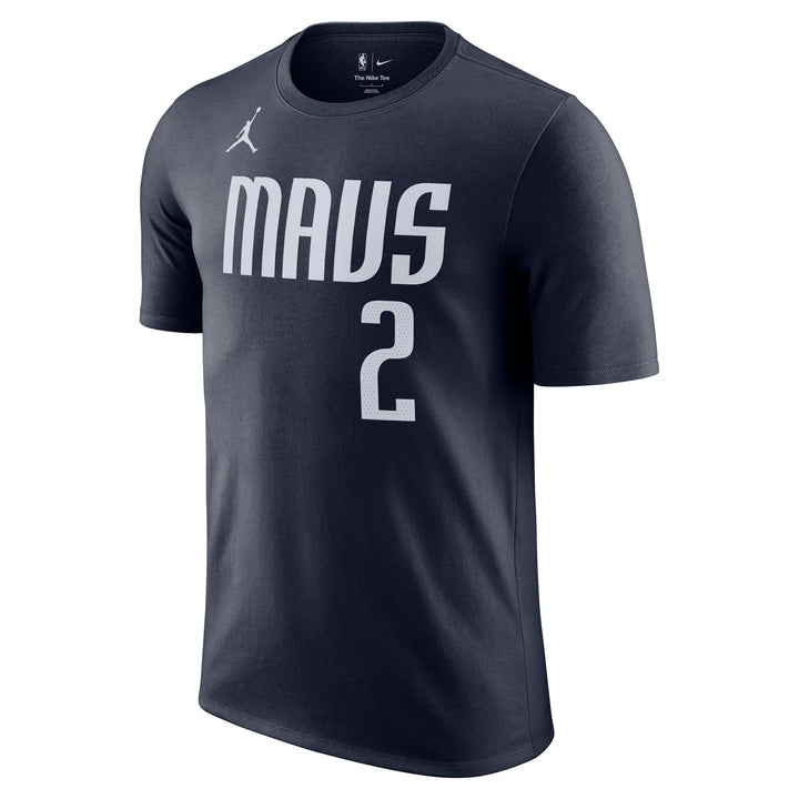 DALLAS MAVERICKS DERECK LIVELY II NIKE STATEMENT NAME & NUMBER TEE