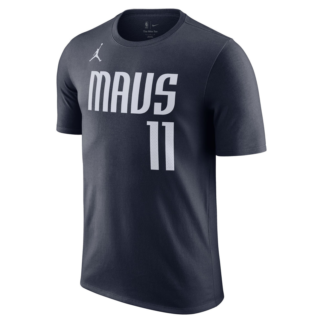 DALLAS MAVERICKS NIKE JORDAN KYRIE IRVING STATEMENT NAME NUMBER TEE