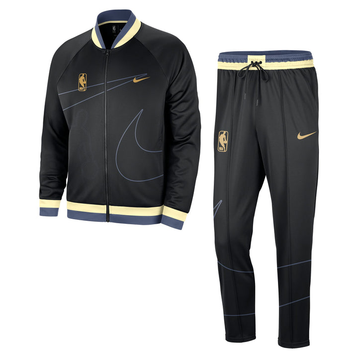 DALLAS MAVERICKS NIKE BLACK TEAM 31 TRACK SUIT