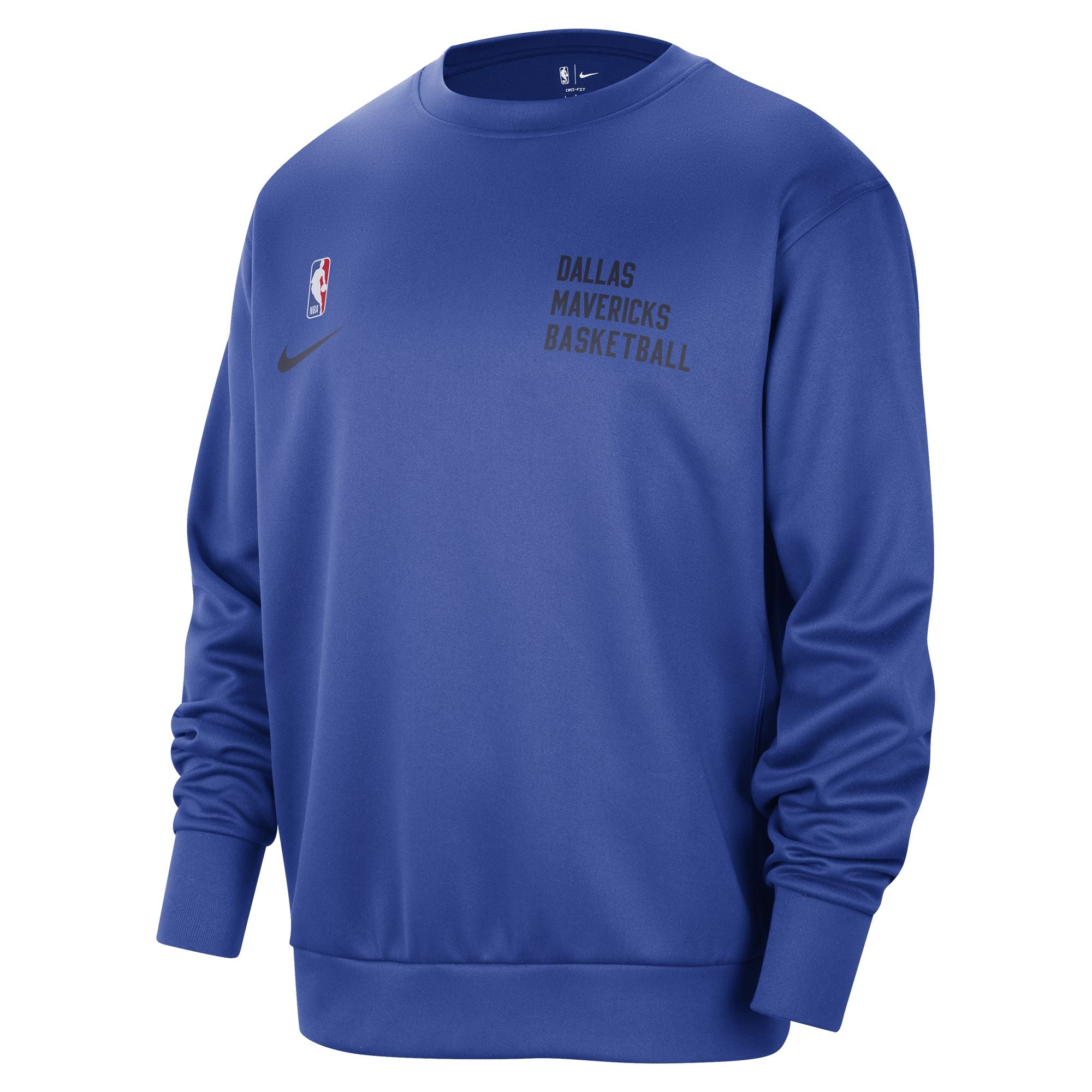 DALLAS MAVERICKS NIKE ROYAL BLUE SWEATSHIRT Mavs Shop