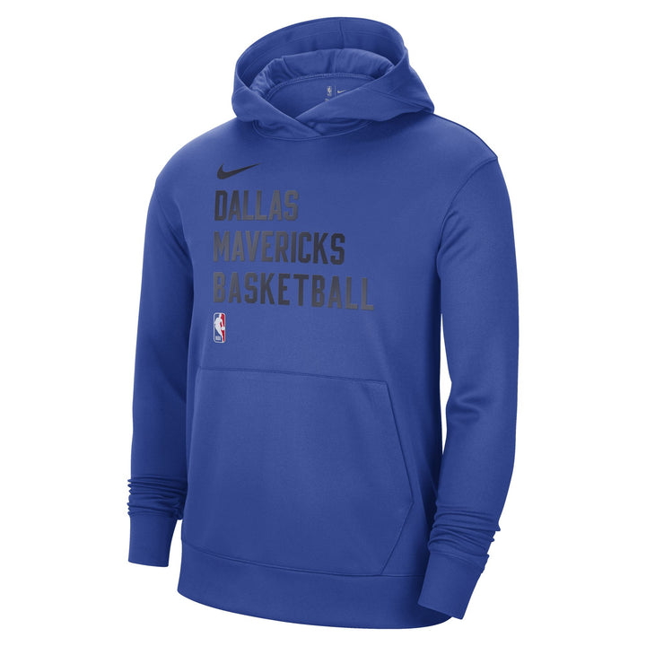 DALLAS MAVERICKS NIKE ROYAL BLUE PRACTICE HOODIE