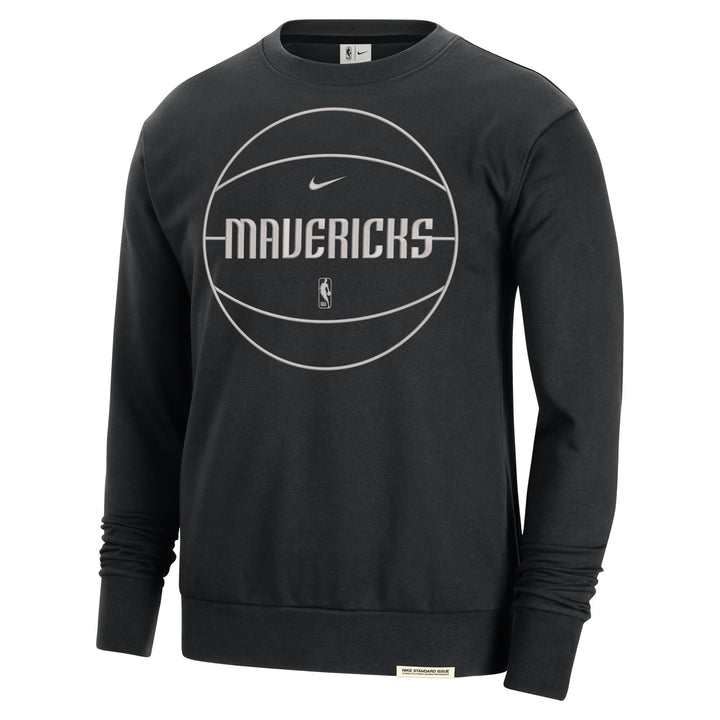 DALLAS MAVERICKS NIKE BLACK SWEATSHIRT