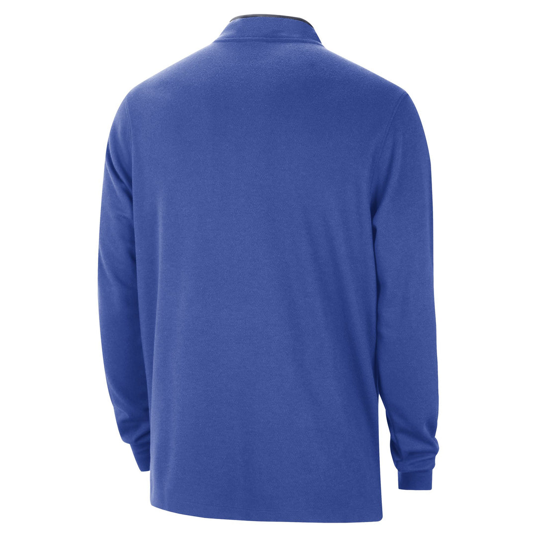 DALLAS MAVERICKS NIKE ROYAL BLUE HALF-ZIP LONG-SLEEVE TOP