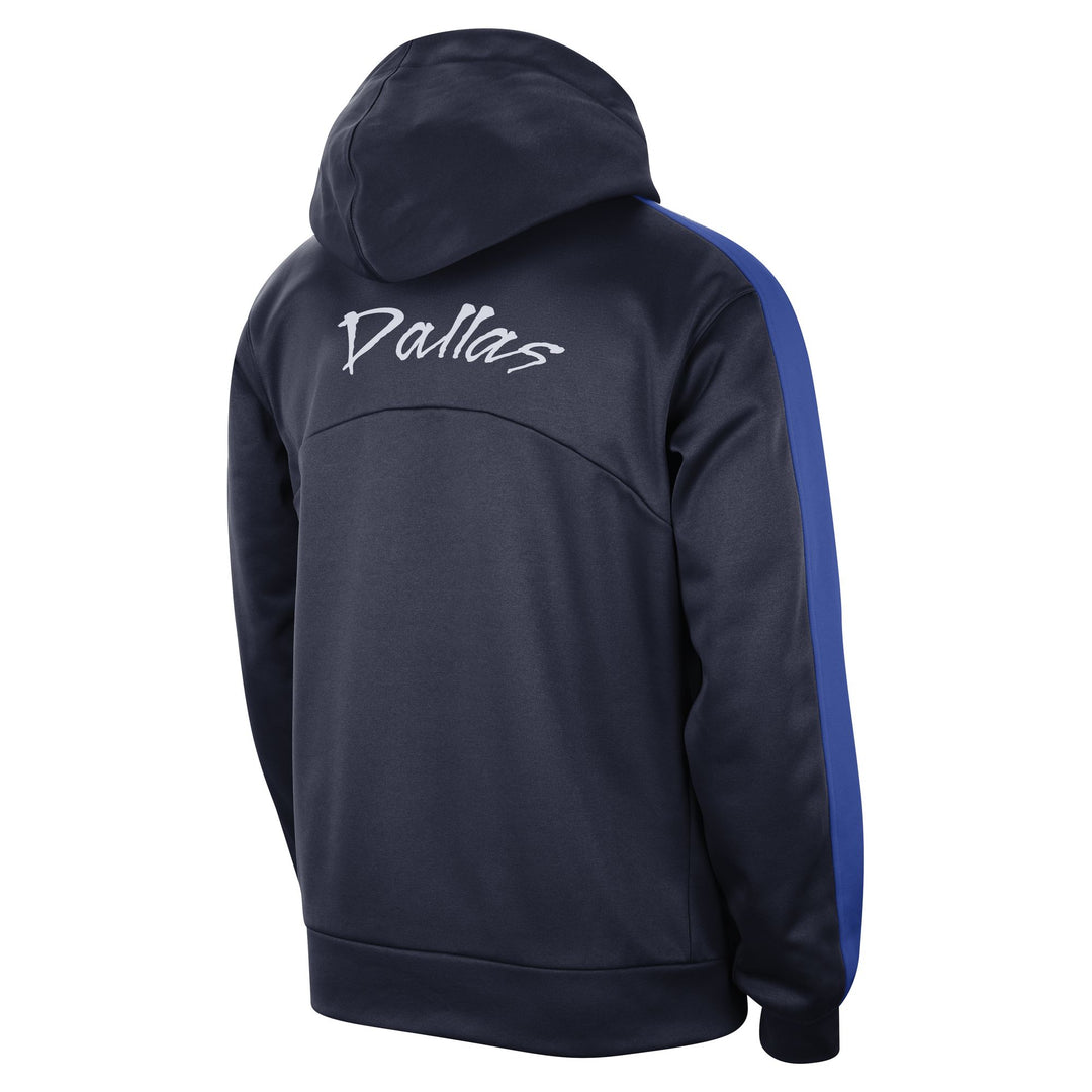 DALLAS MAVERICKS NIKE NAVY BLUE HOODIE