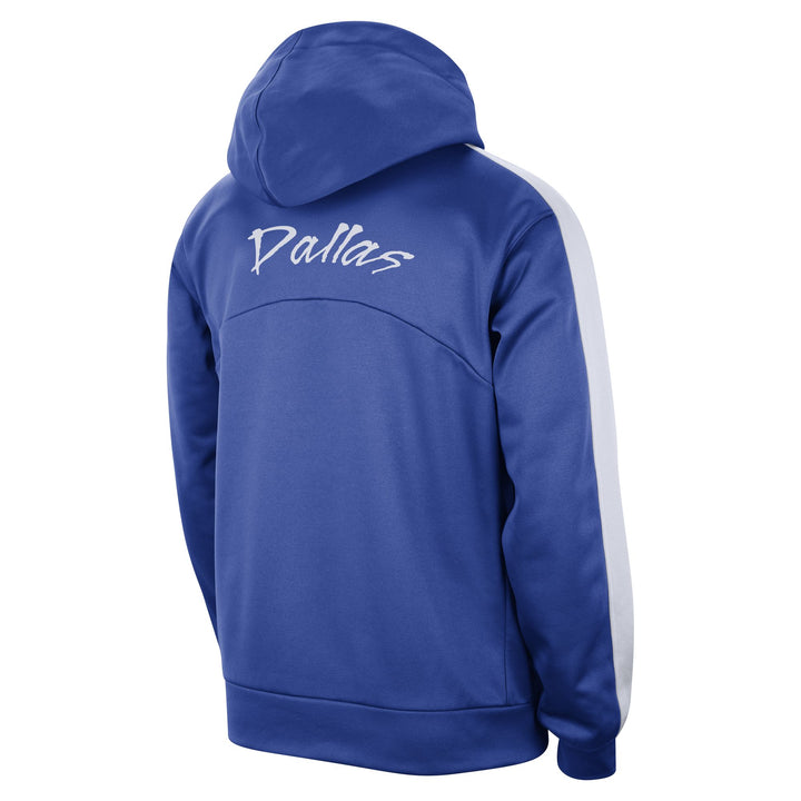 DALLAS MAVERICKS NIKE ROYAL BLUE HOODIE