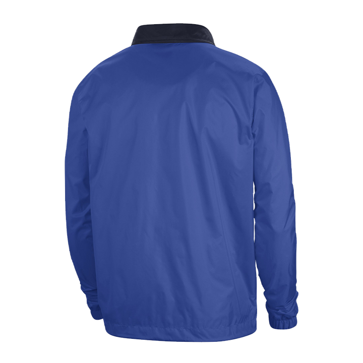 DALLAS MAVERICKS NIKE ROYAL BLUE FULL-BUTTON JACKET