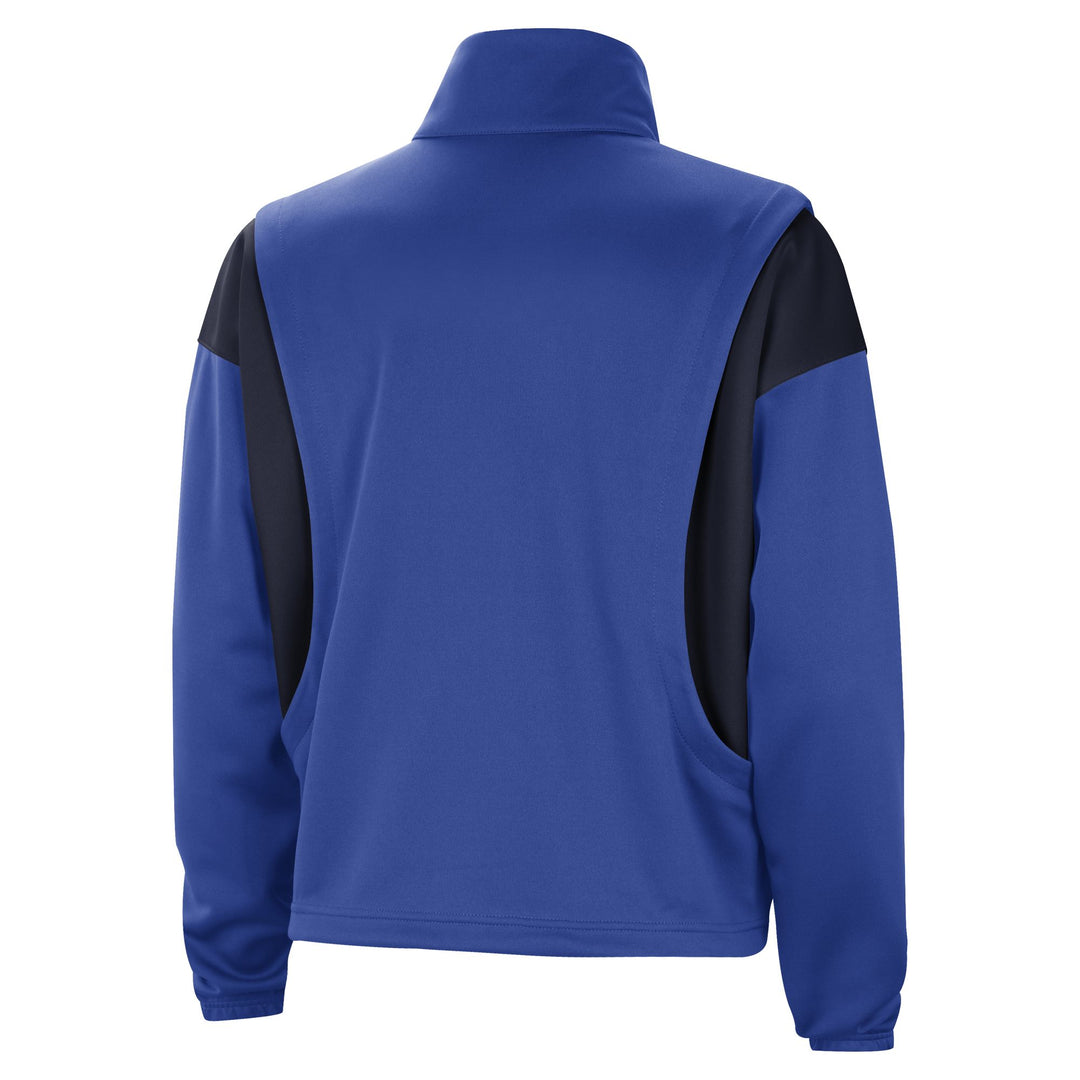 DALLAS MAVERICKS NIKE WOMEN'S ROYAL BLUE FULL-ZIP RETRO JACKET