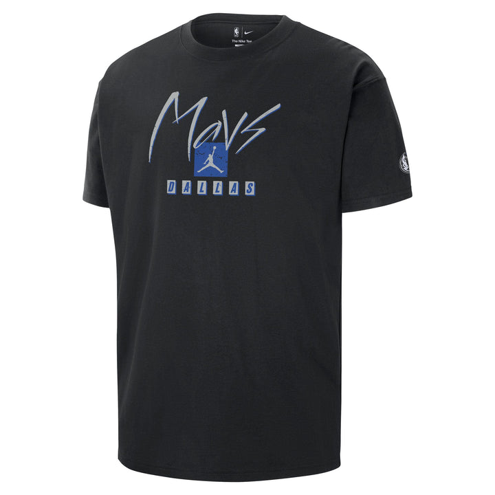 DALLAS MAVERICKS NIKE JORDAN BLACK STATEMENT NBA MAX90 TEE