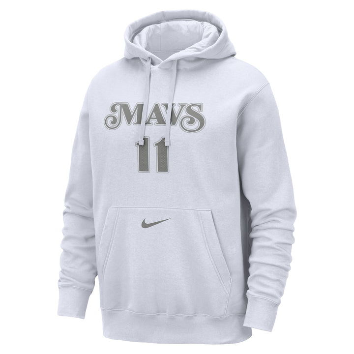 DALLAS MAVERICKS NIKE CITY EDITION 2024-25 KYRIE IRVING NAME & NUMBER WHITE HOODIE