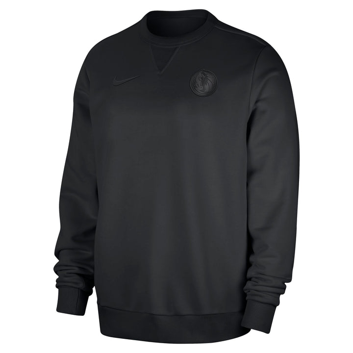 DALLAS MAVERICKS NIKE BLACK CREWNECK