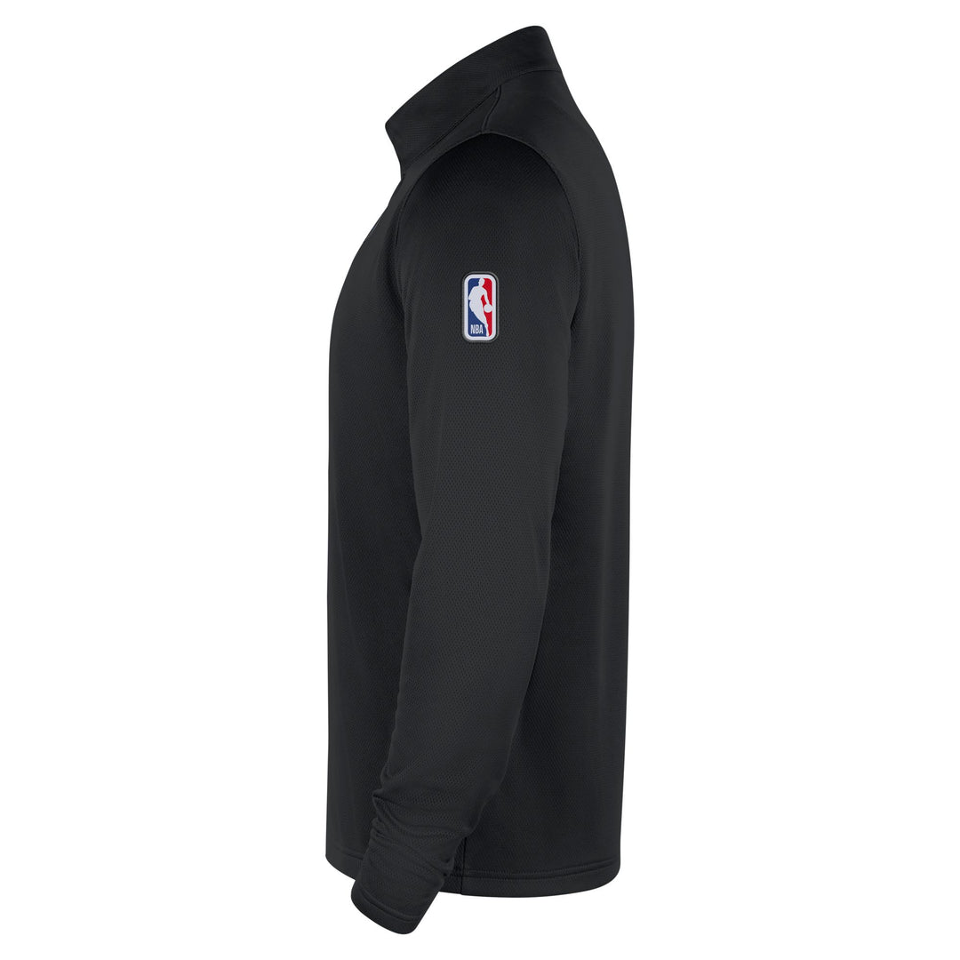 DALLAS MAVERICKS NIKE DRI-FIT BLACK QUARTER ZIP