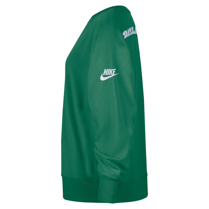 DALLAS MAVERICKS NIKE WOMENS HARDWOOD CLASSIC CREWNECK