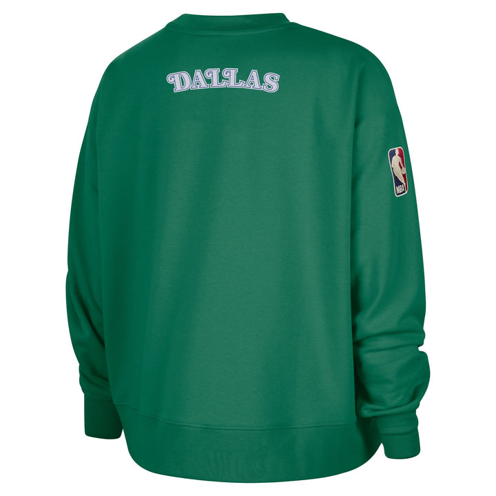 DALLAS MAVERICKS NIKE WOMENS HARDWOOD CLASSIC CREWNECK
