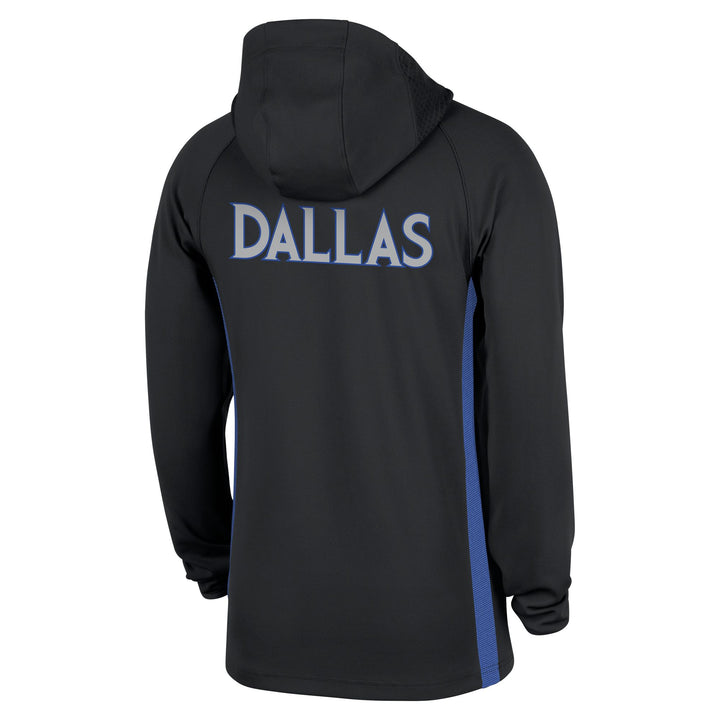 DALLAS MAVERICKS NIKE 2025-26 CITY EDITION BLACK QUARTER ZIP HOODIE