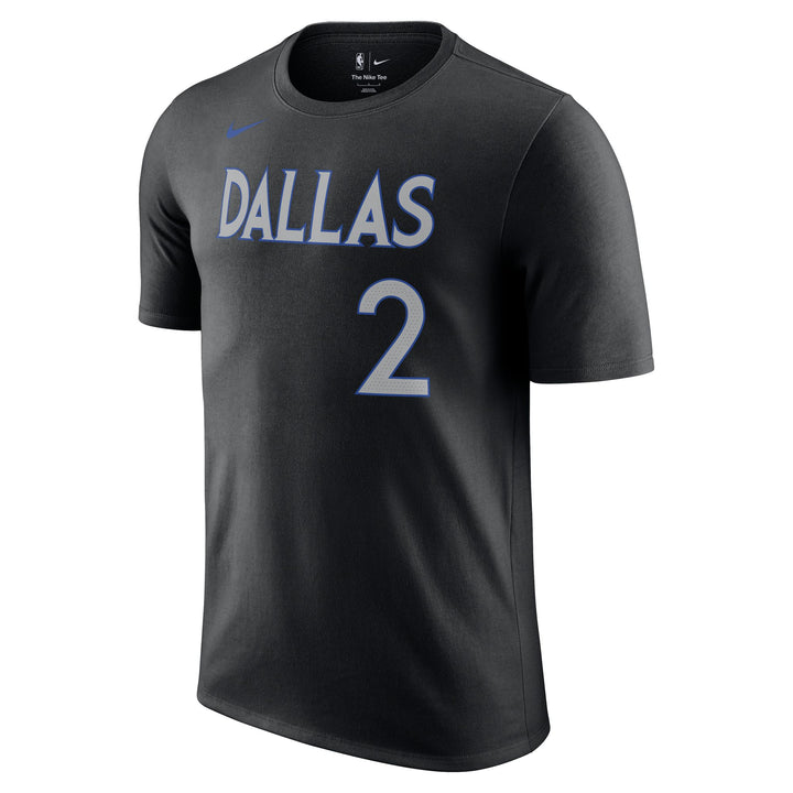 DALLAS MAVERICKS NIKE 2025-26 CITY EDITION DERECK LIVELY II NAME & NUMBER TEE