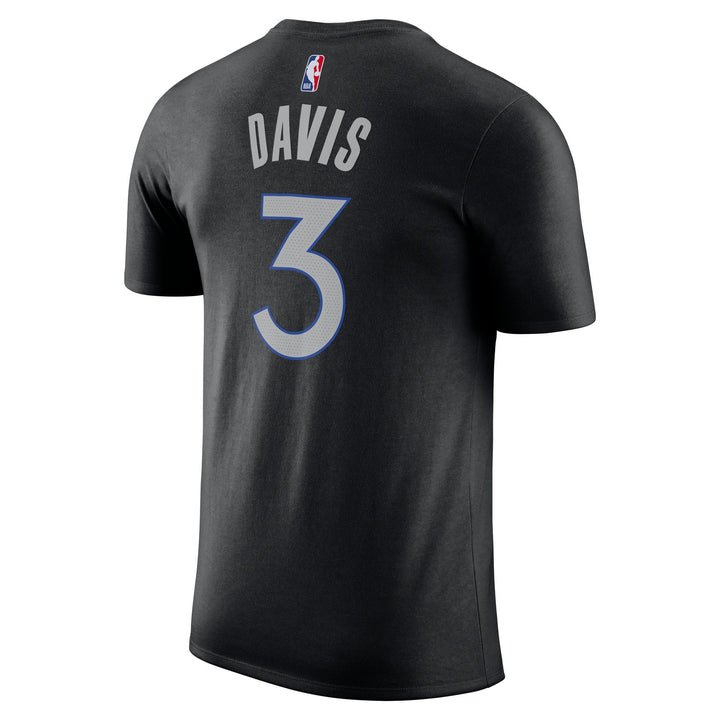 DALLAS MAVERICKS NIKE 2025-26 CITY EDITION ANTHONY DAVIS NAME & NUMBER TEE