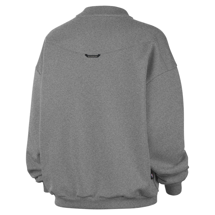 Dallas Mavericks Nike Dark Heather Grey Dallas Crewneck