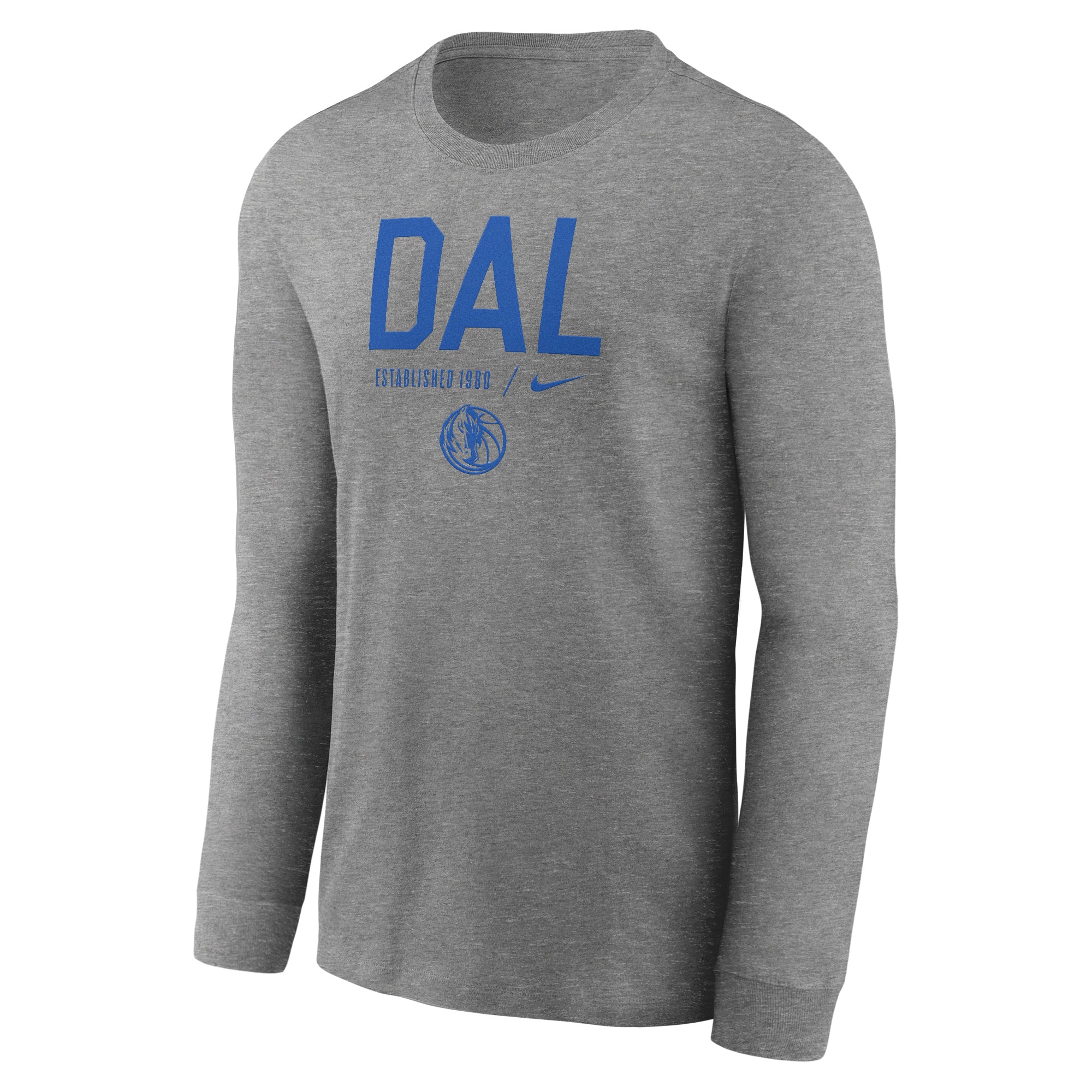 Dallas Mavericks Nike Heather Dal Long Sleeve Tee – Mavs Shop