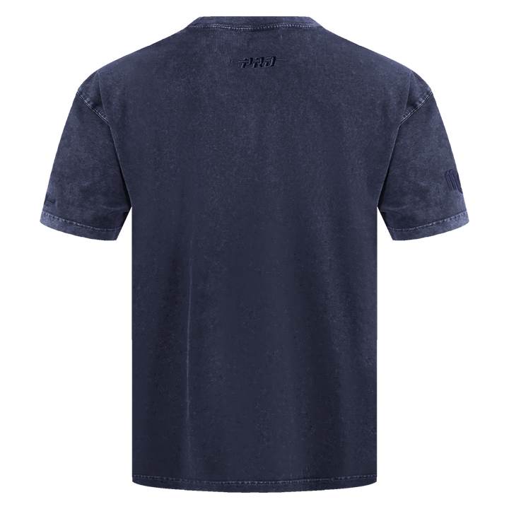 DALLAS MAVERICKS PRO STANDARD NAVY WASHED SHORT SLEEVE HORSEHEAD TEE