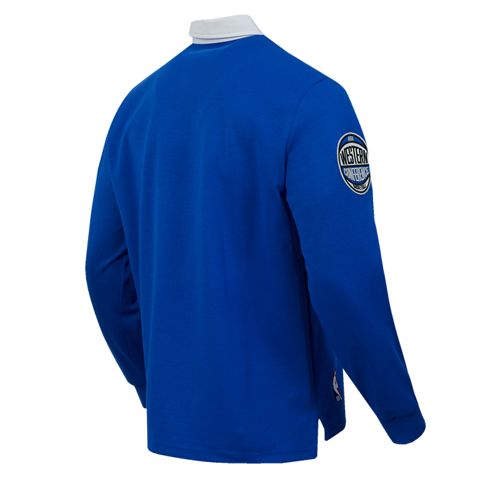 DALLAS MAVERICKS PRO STANDARD ROYAL COLLARED TEE