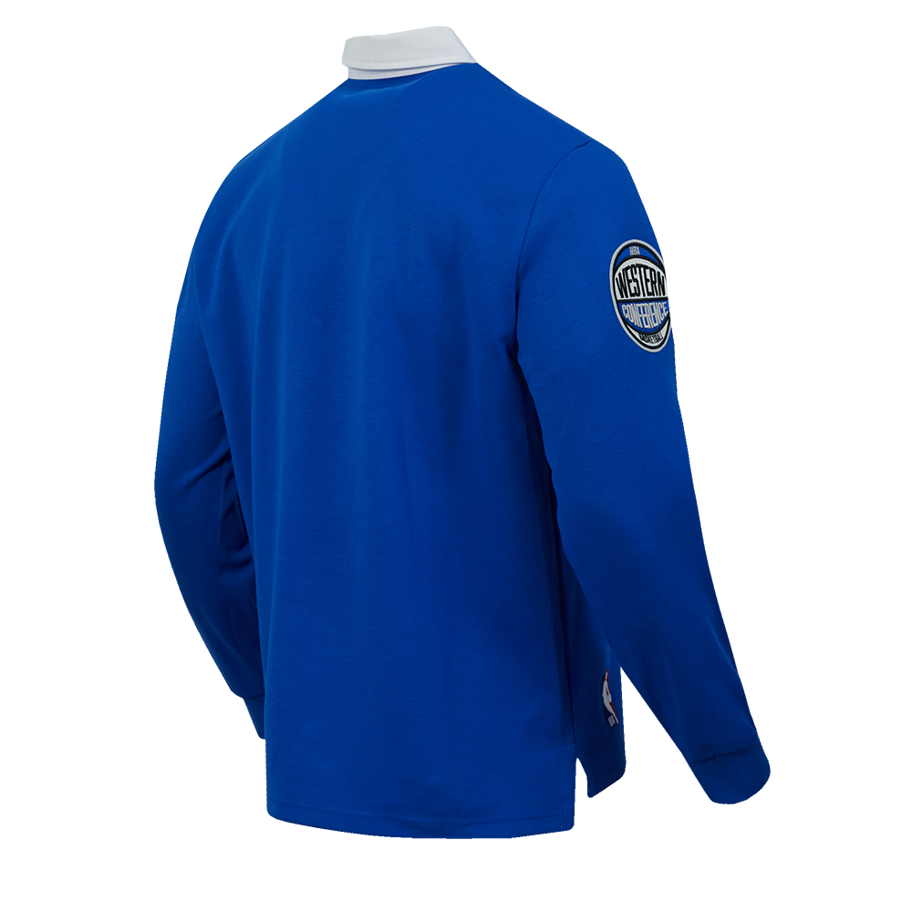 DALLAS MAVERICKS PRO STANDARD ROYAL COLLARED TEE