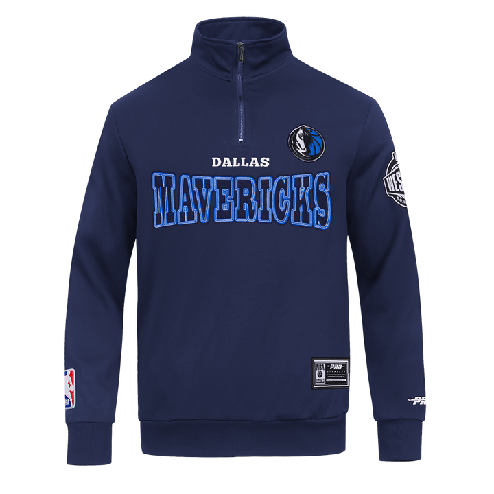 Dallas Mavericks Pro Standard Navy Fleece Quarter Zip